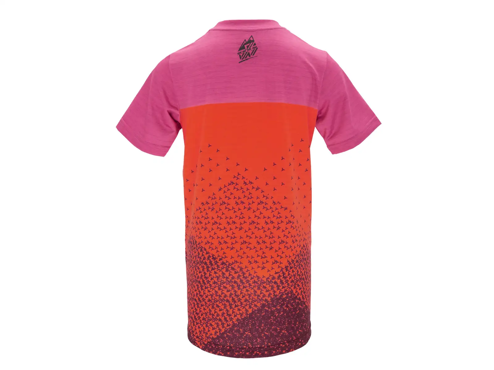 Silvini Denni kids jersey short sleeve Orange/Fuchsia