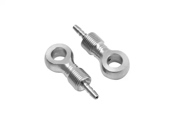 Shimano Banjo Fitting 2.3 mm 4 pcs Silver