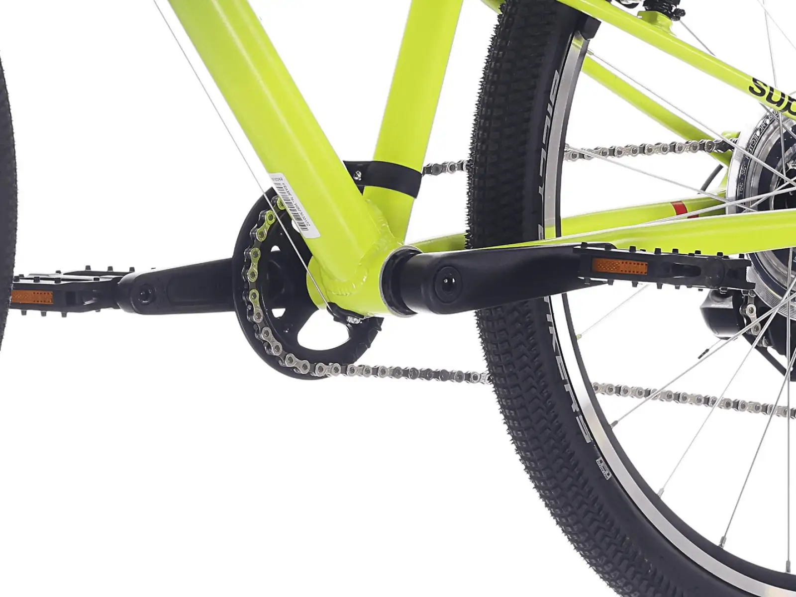 Superior RACER 24 kids bike Matte Radioactive Yellow