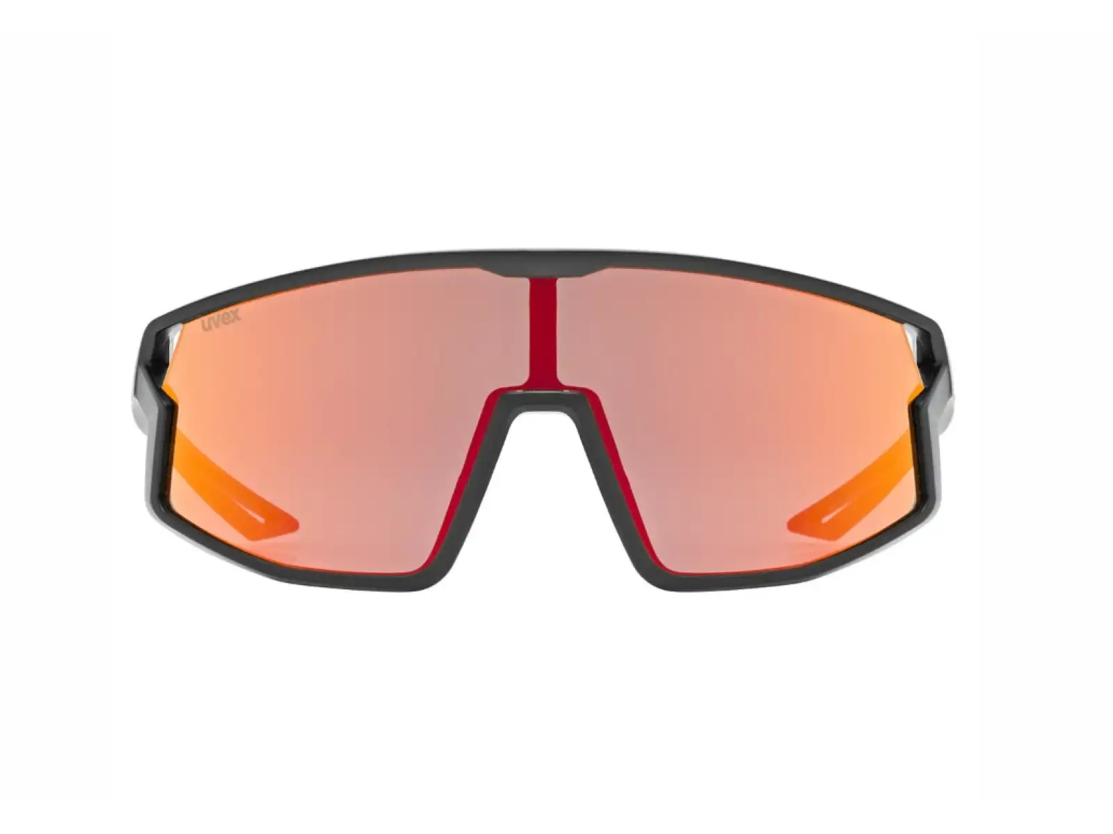 Uvex Skyryse JR. children's glasses Black Matt/Mirror Red