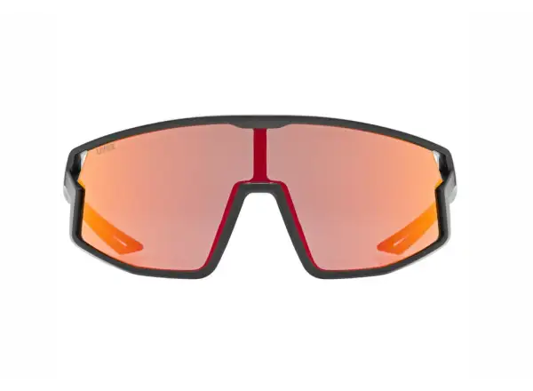 Uvex Skyryse JR. children's glasses Black Matt/Mirror Red