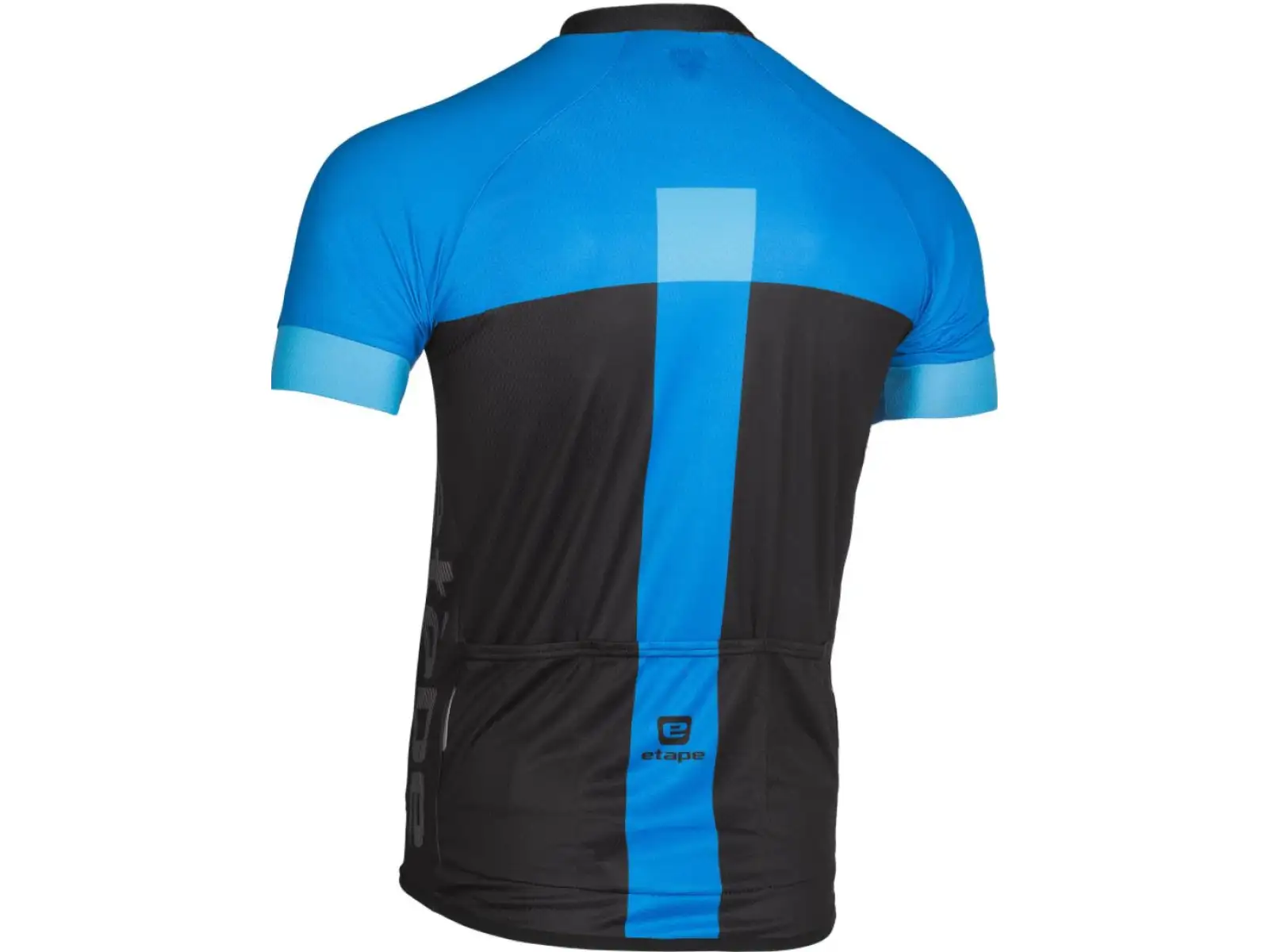 Etape Face men's jersey short sleeve black/blue