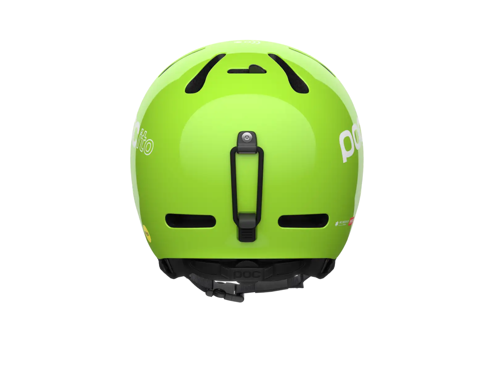 POC POCito Fornix MIPS children's ski helmet Fluorescent Yellow/Green