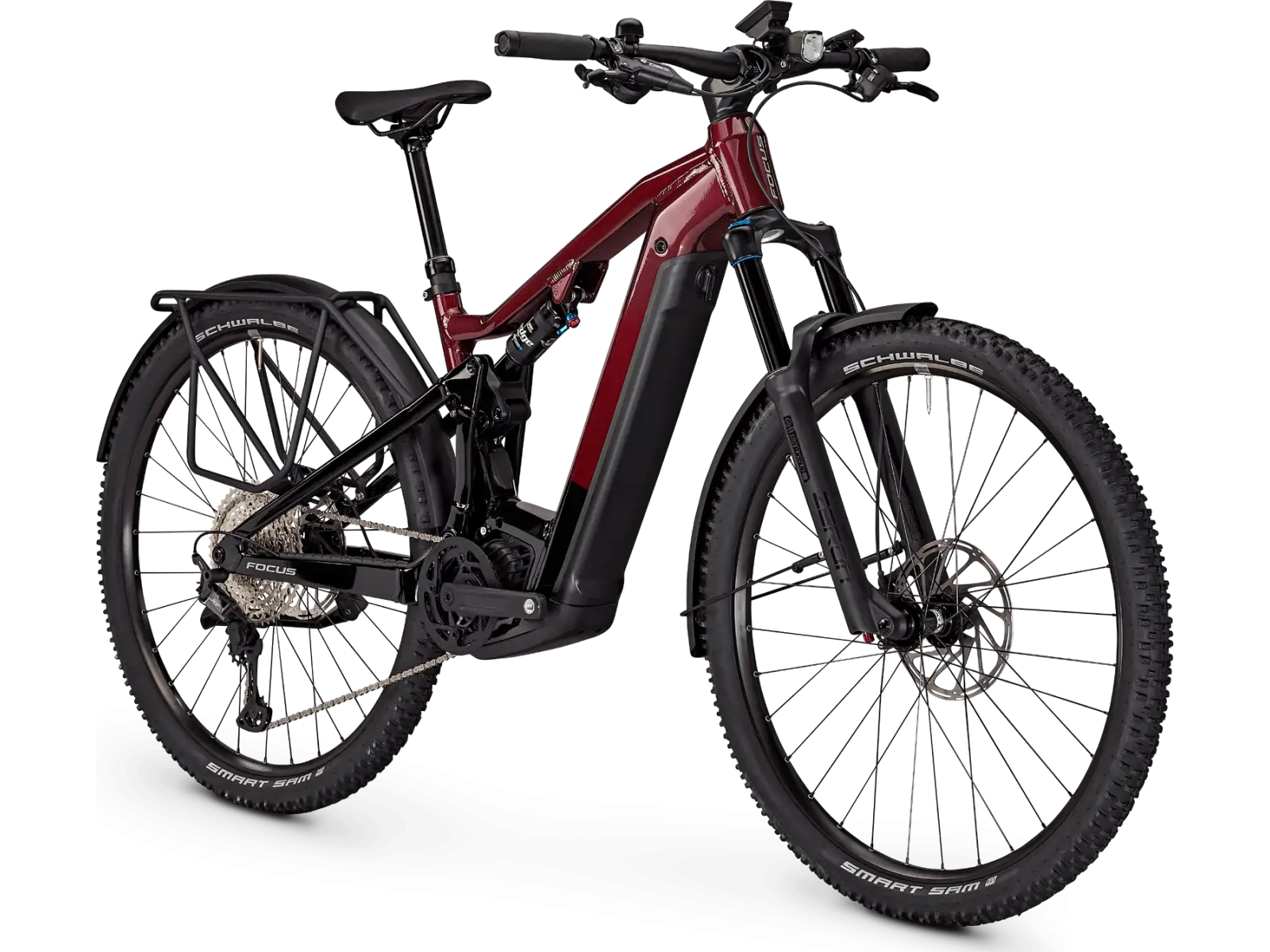 Focus Thron2 6.8 EQP DI 625Wh full-suspension e-bike Mahagonyred/Magicblack