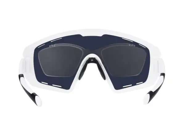 Force Ombro Plus cycling glasses white/red lenses