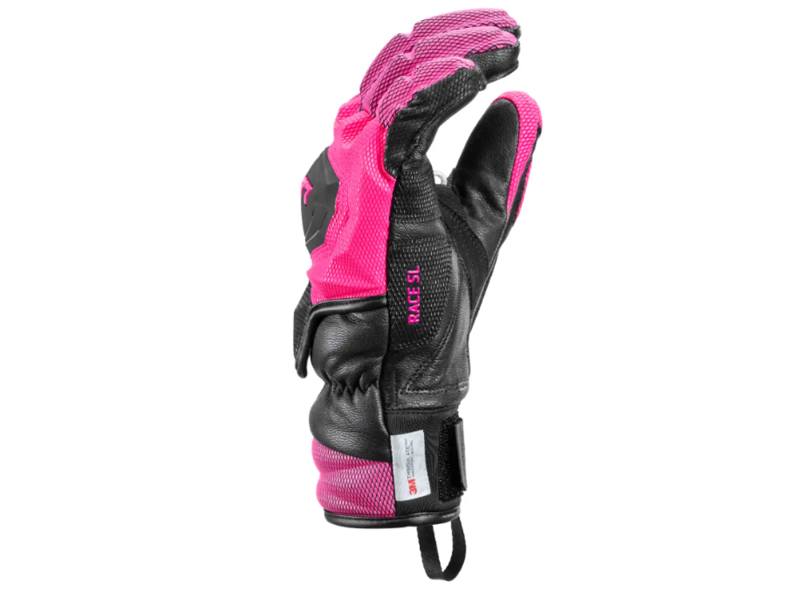 Leki WCR Venom SL 3D women's racing gloves Black-Pink