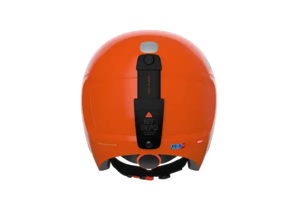 POC POCito Skull children's ski helmet fluorescent orange adjustable size Uni