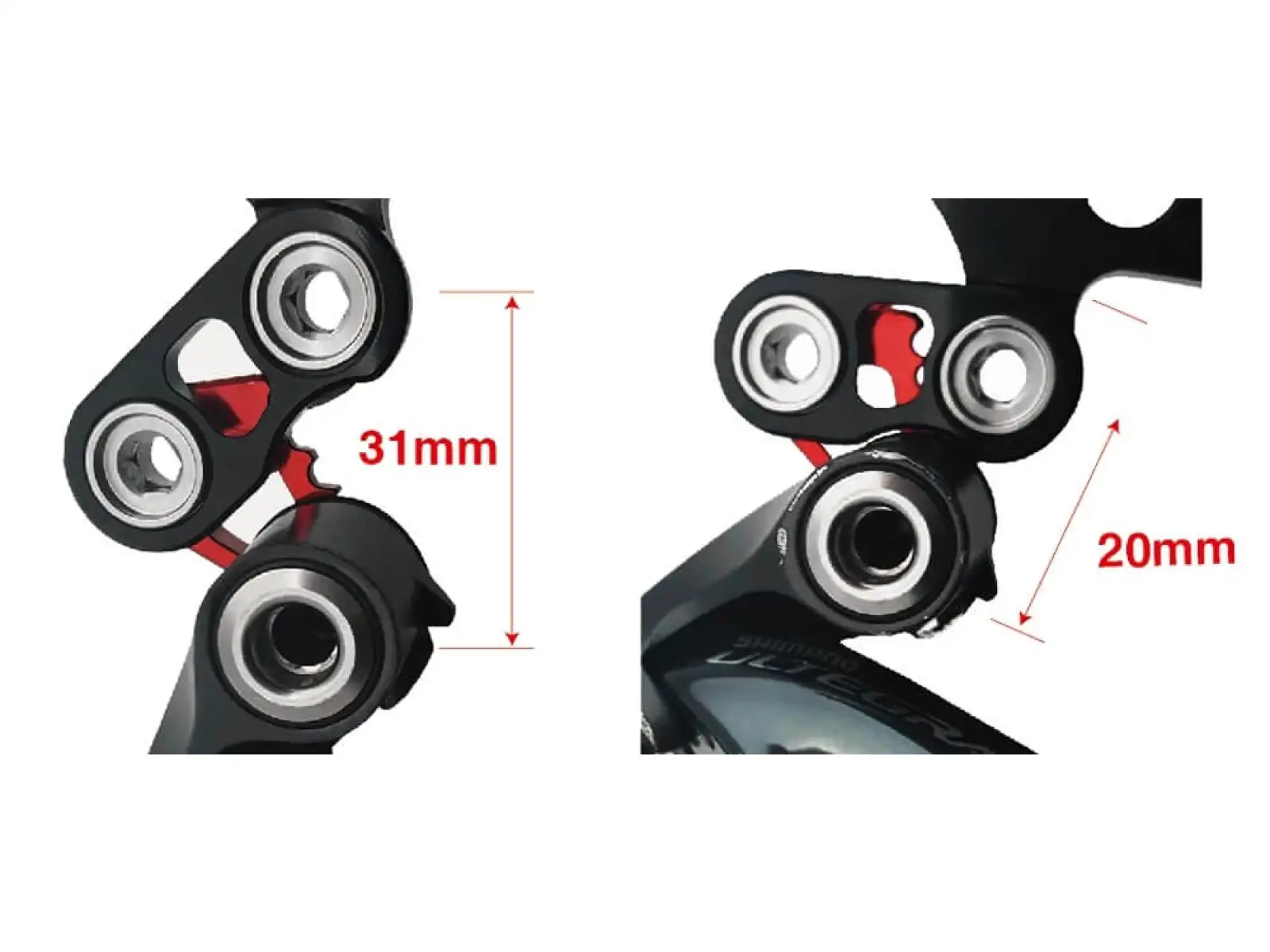 Ridea L20 derailleur hanger extension