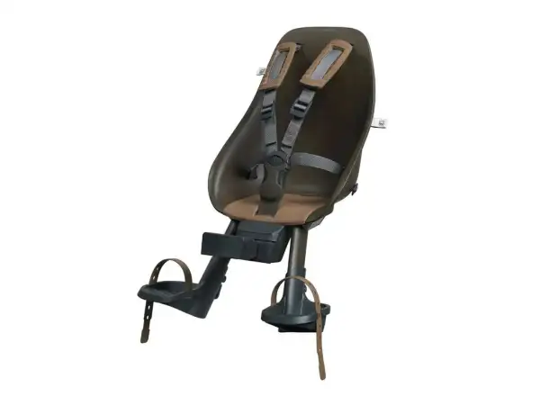 Urban Iki child seat front with adapter Koge Brown/Kurumi Brown