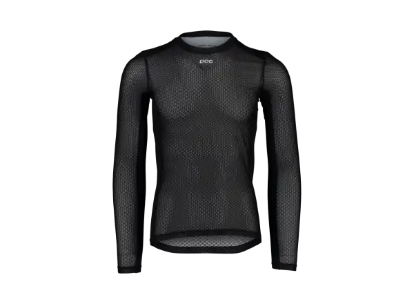 POC Essential Layer men's jersey long sleeve Uranium Black