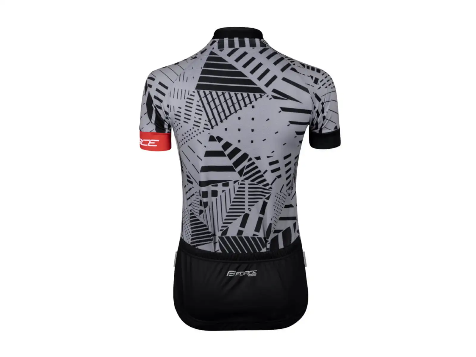 Force Shard Lady jersey short sleeve grey/black