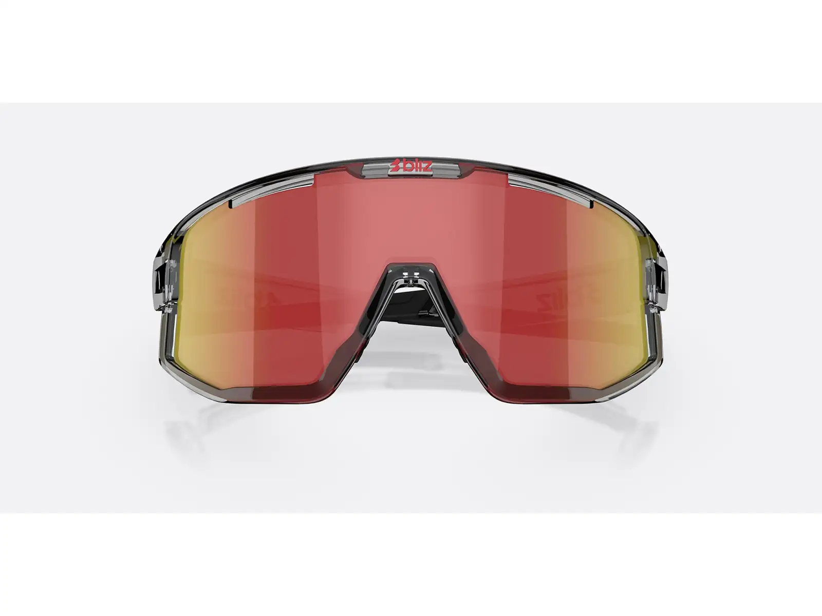 Bliz Fusion sunglasses Transparent Dark Grey/Brow Red Multi
