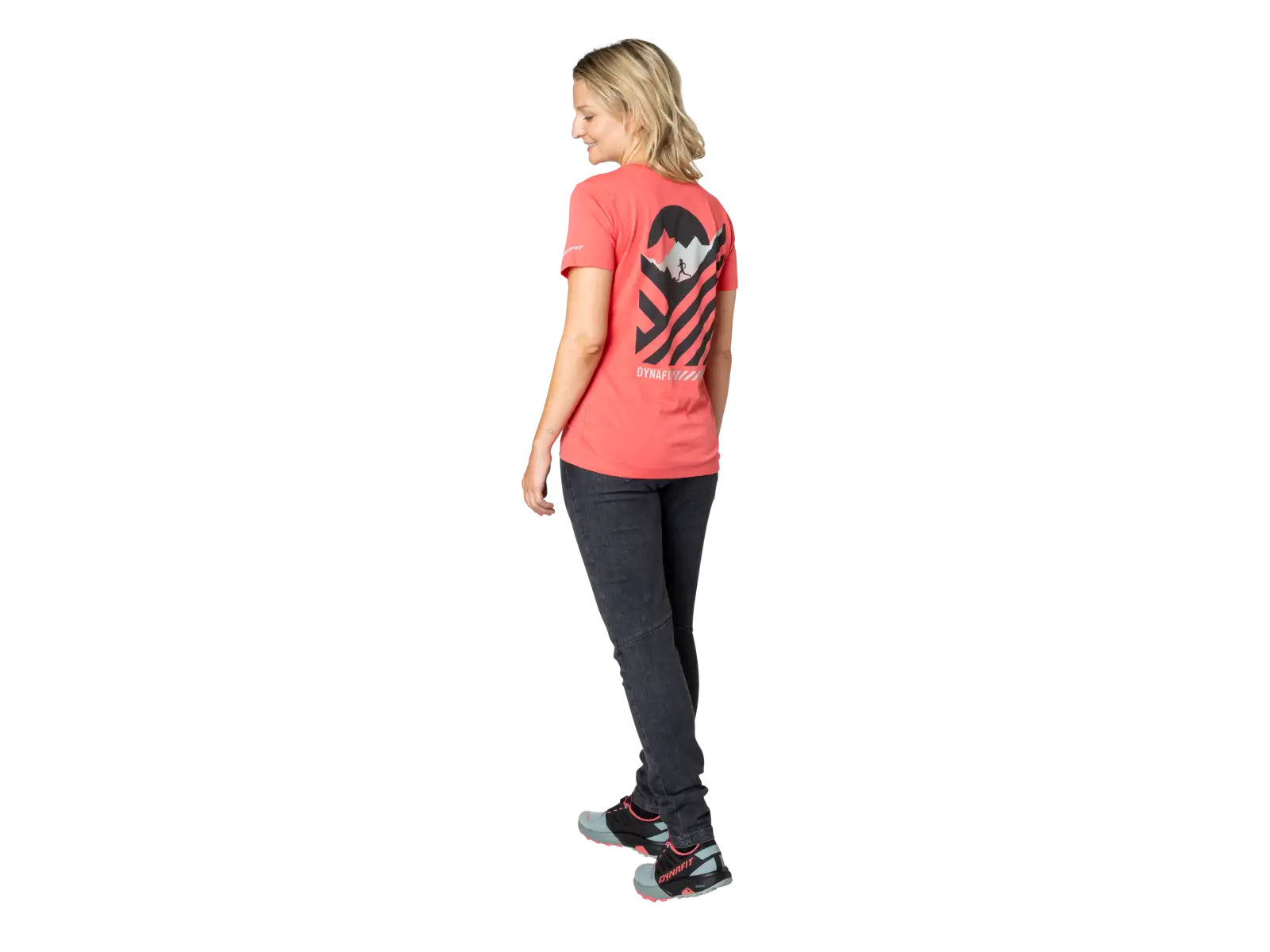 Dynafit 24/7 Graphic women's T-shirt Chinois/Sunrise Trail