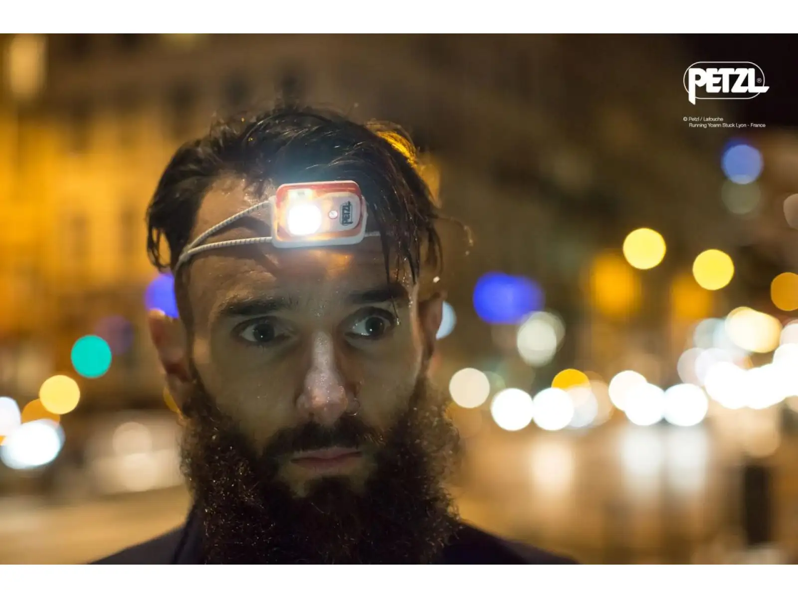 Petzl BINDI headlamp orange