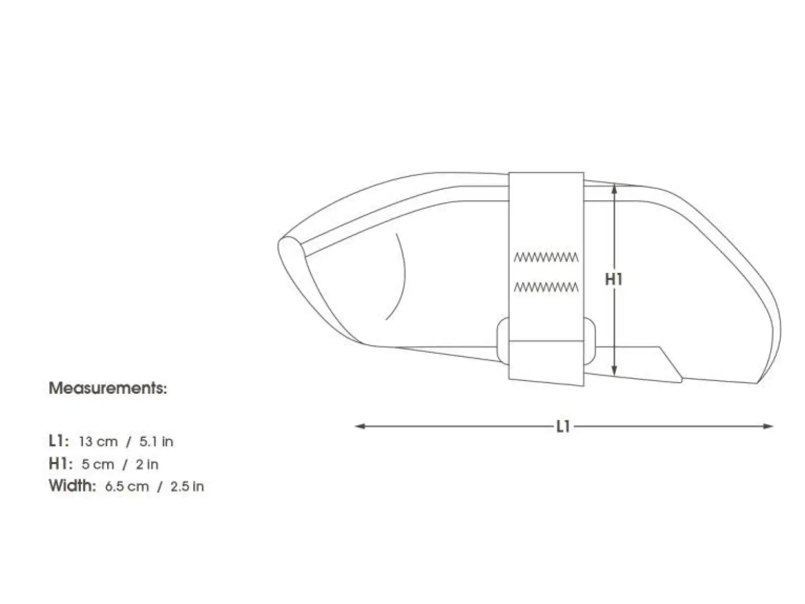 Apidura Expedition tool pack 0,5 l saddle bag