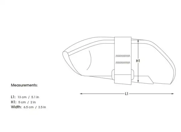 Apidura Expedition tool pack 0,5 l saddle bag