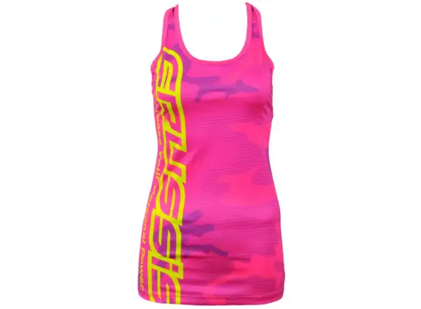Crussis women's sleeveless top pink