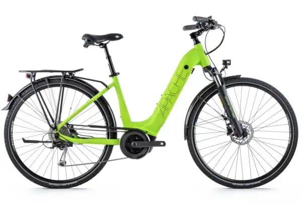 Apache Sota Bosch Active Plus 500 acid green low-step e-bike
