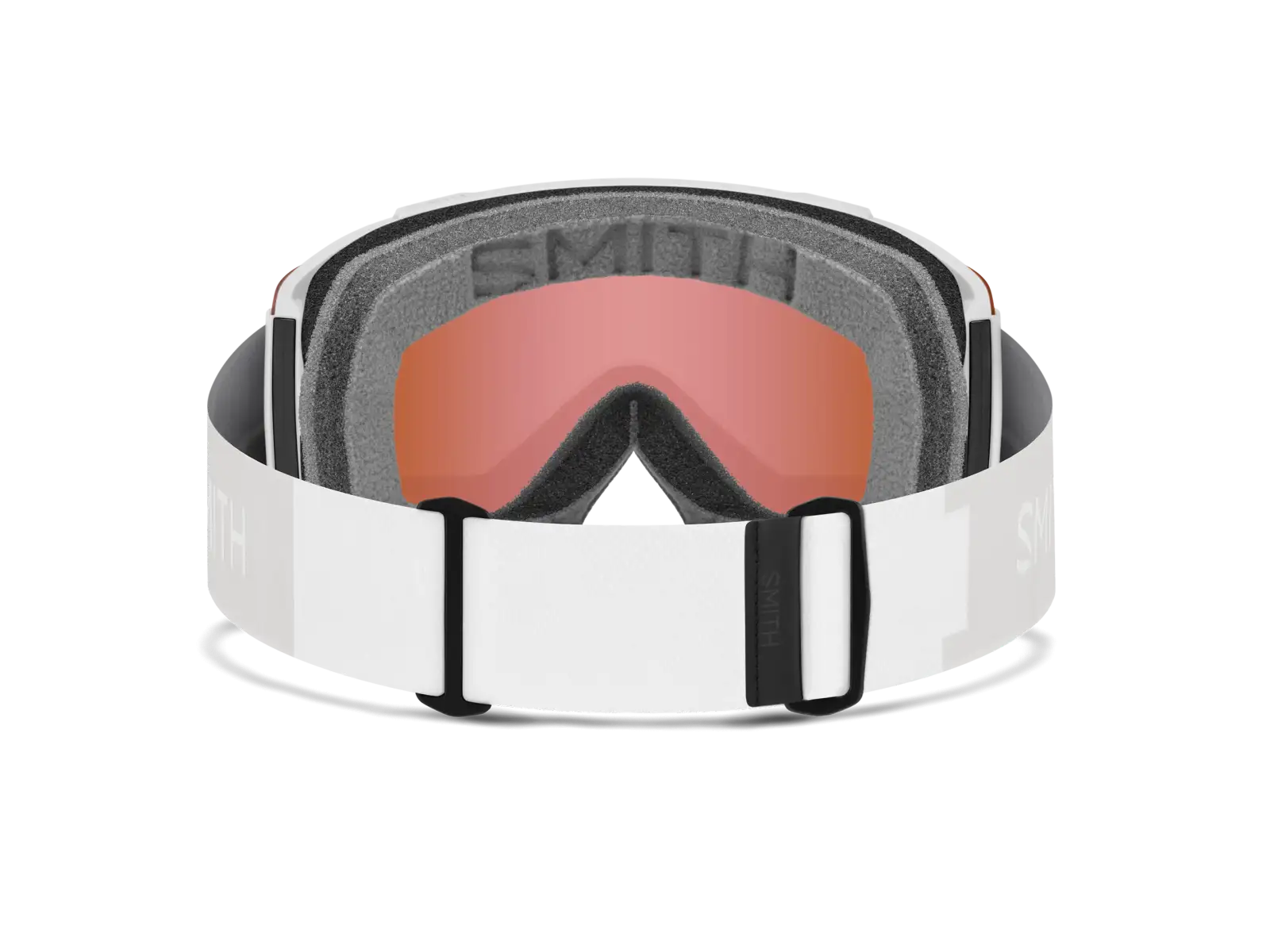Smith Squad ski goggles White Vapor / ChromaPop Everyday Rose Gold Mirror (2 lenses)