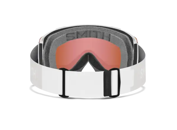 Smith Squad ski goggles White Vapor / ChromaPop Everyday Rose Gold Mirror (2 lenses)