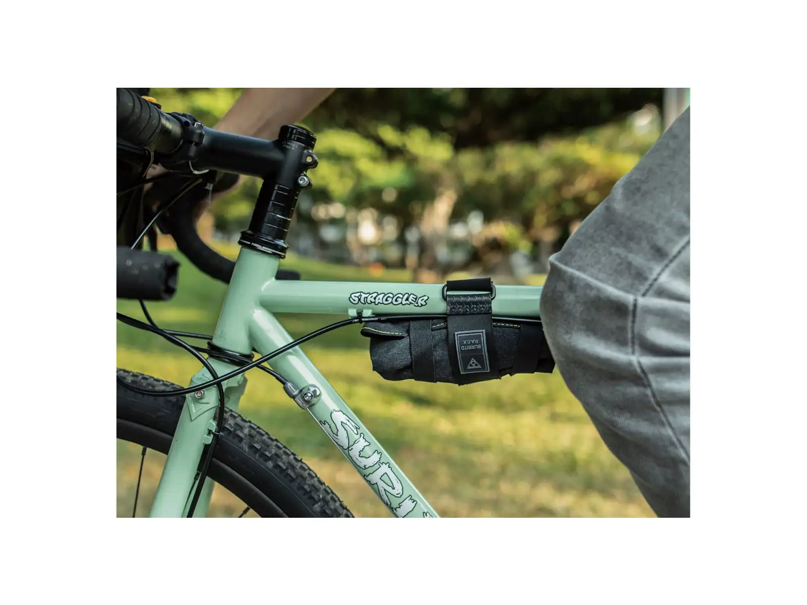 Topeak Burrito Pack compact roll-up bike bag