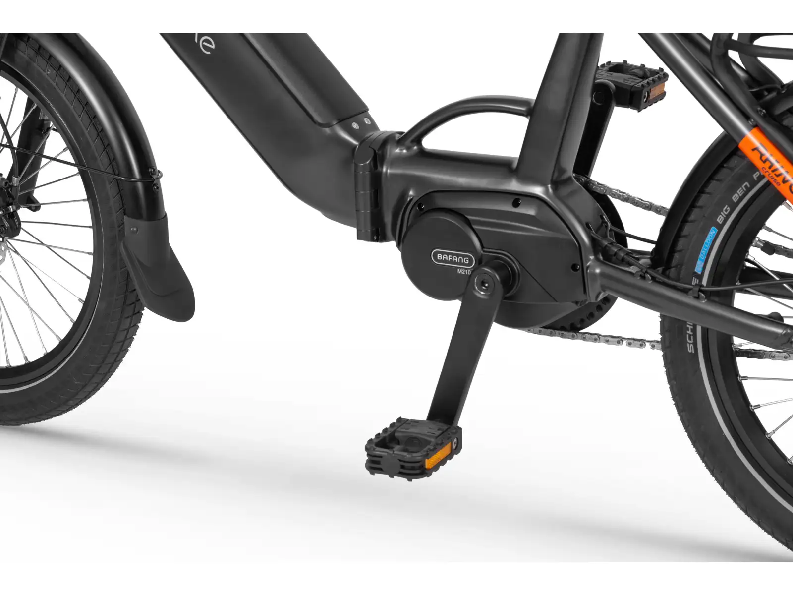Ecobike Rhino Cruise 630 Wh Black folding e-bike