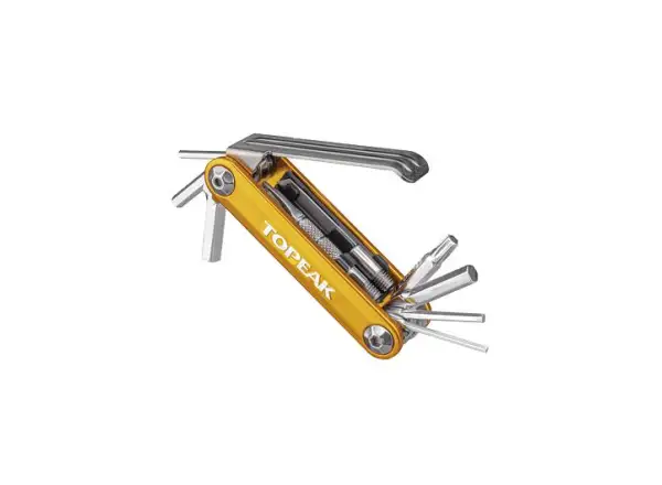 Topeak Tubi 11 multitool 11 functions gold