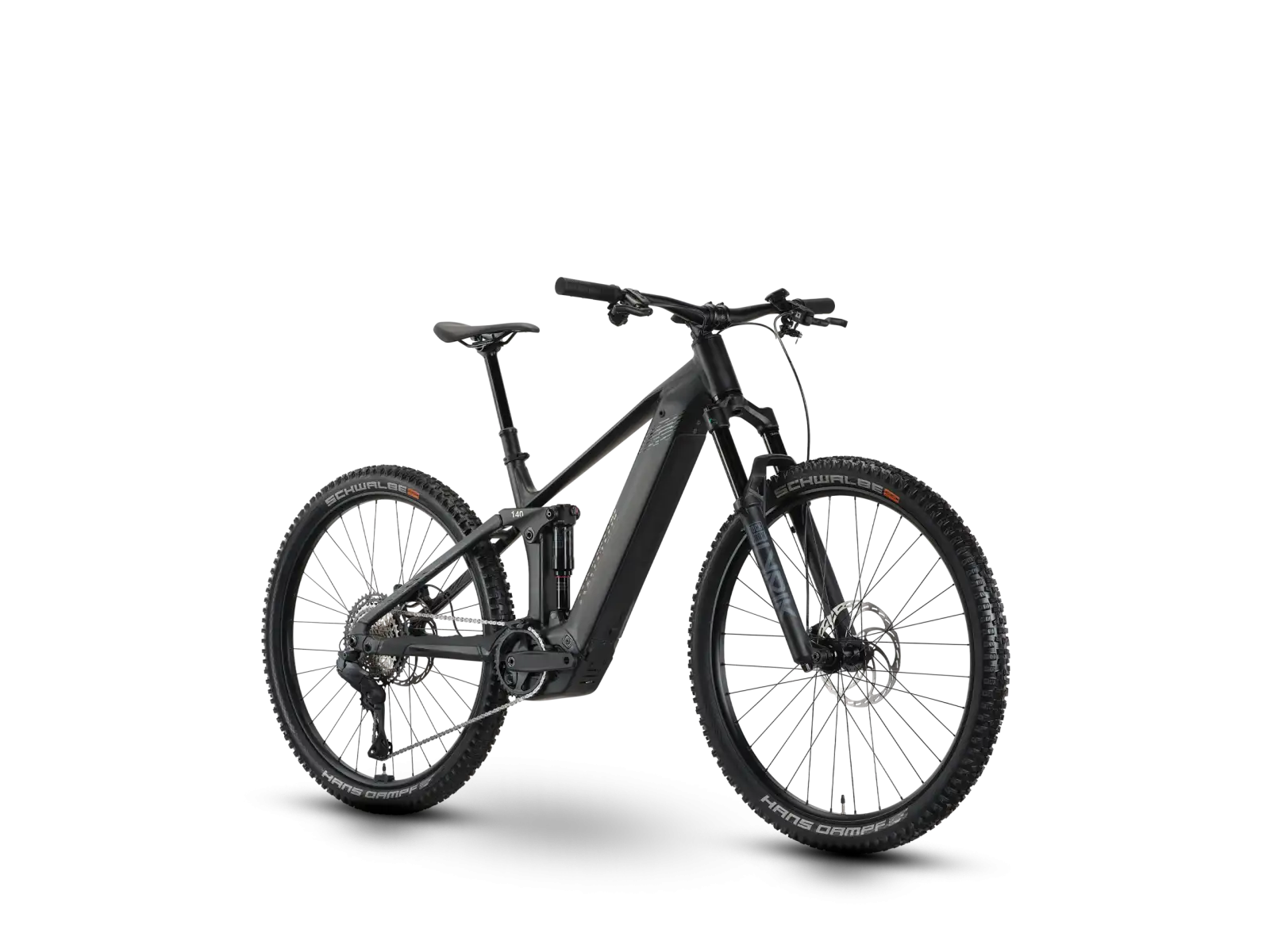 Raymon Korak Ultra micablack/chrome full suspension e-bike