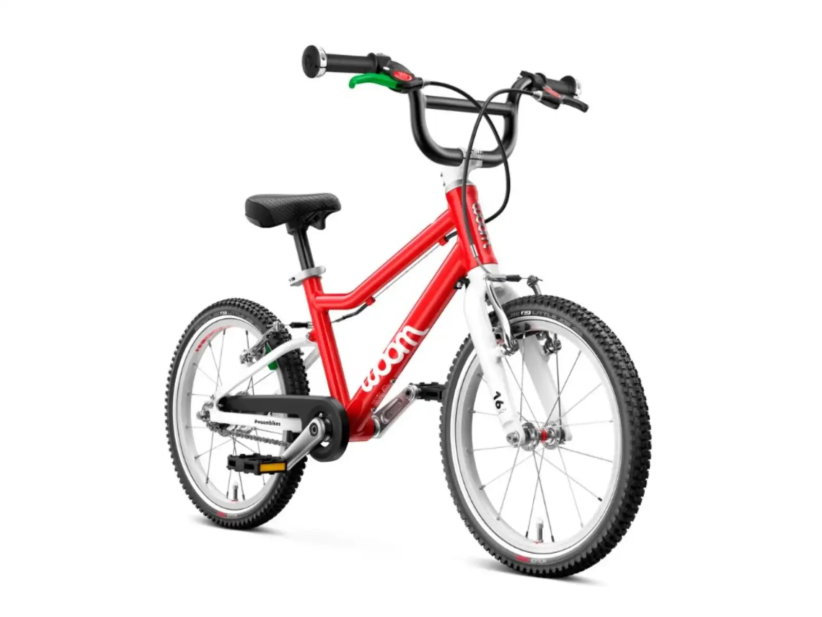 Woom 3 Automagic kids bike 16" Red