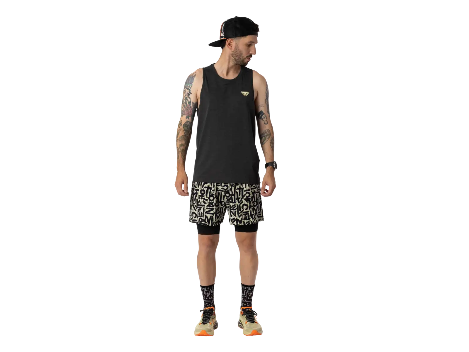 Dynafit Trail men's running sleeveless shirt Black Out