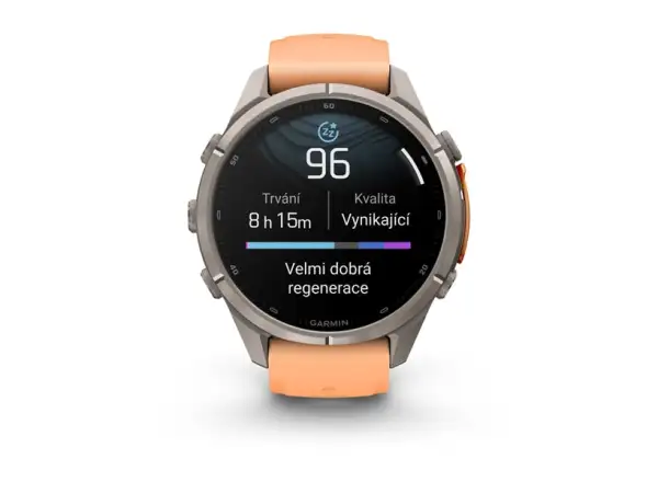 Garmin Fénix 9 Pro inReach 43 mm smart watch Carbon gray DLC Titanium Black/Pebble gray