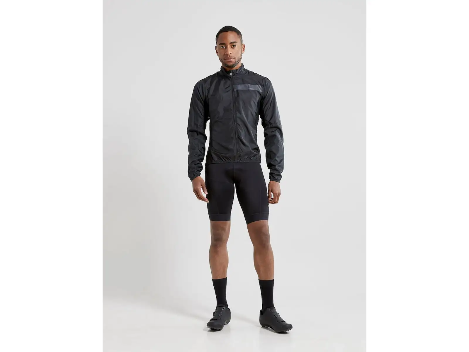 Craft ADV Essence Light Wind men's cycling jacket black