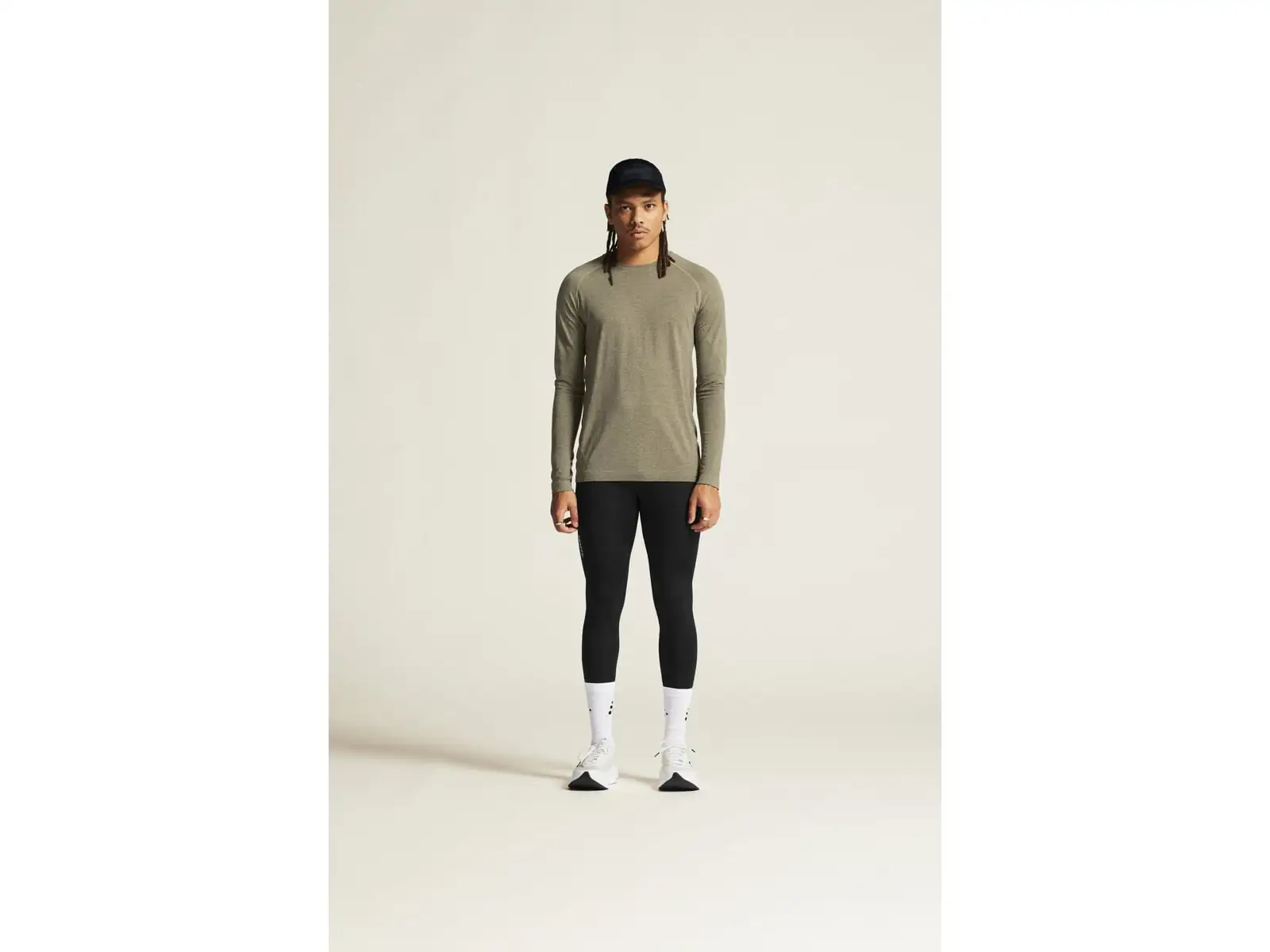 Craft Core Dry Active Comfort men's long sleeve shirt brown