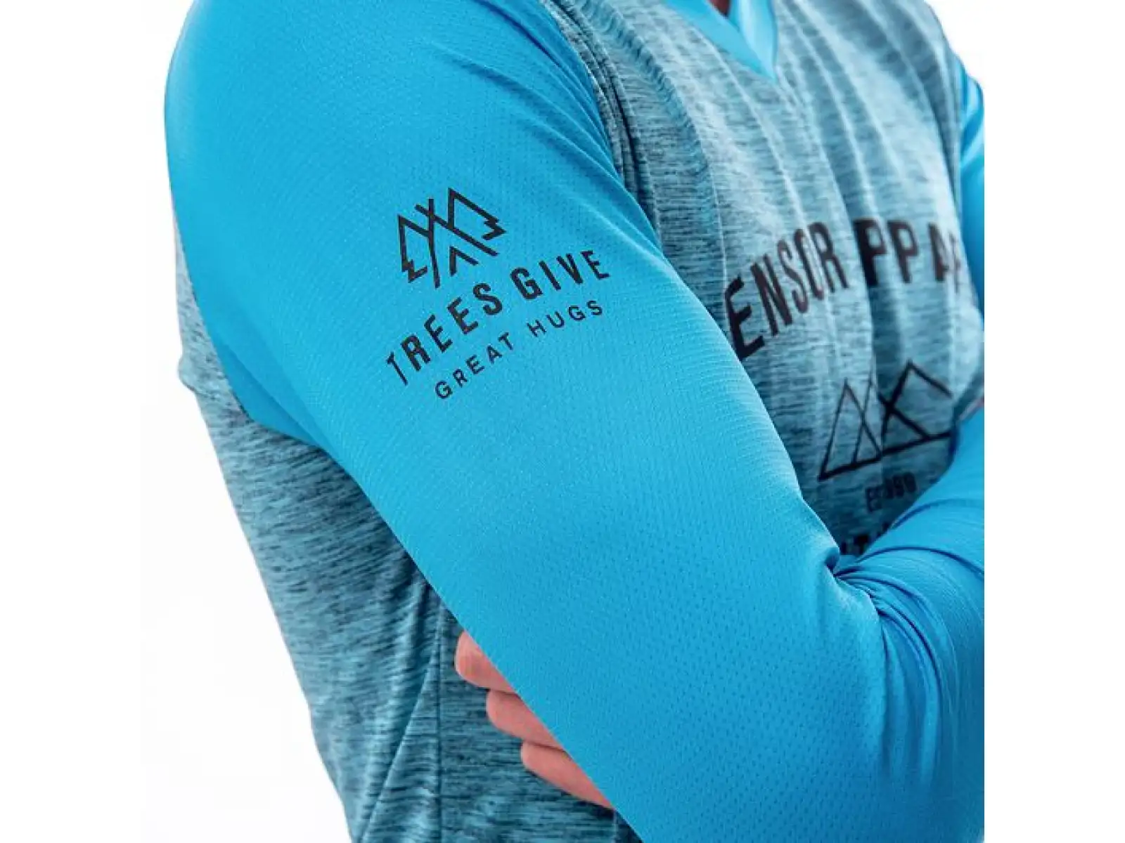 Sensor Charger men's jersey long sleeve blue