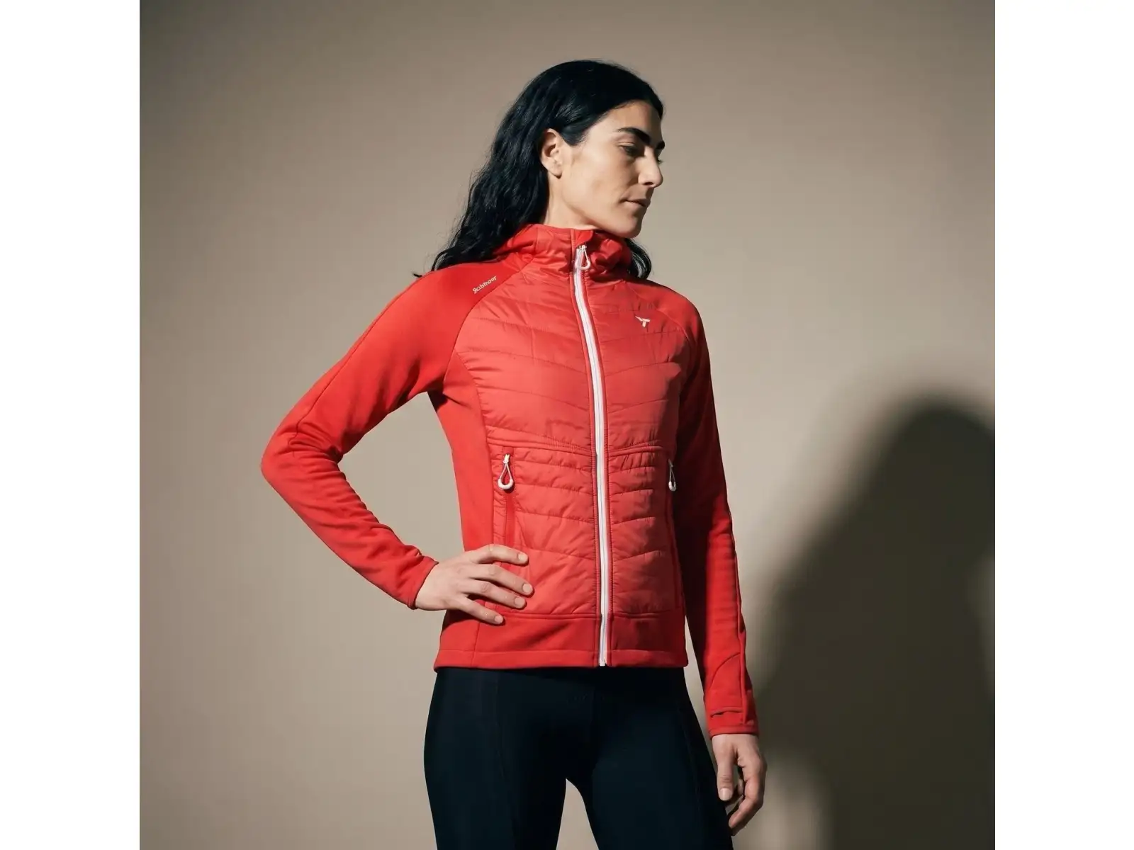 Silvini Divera women's sweatshirt Red/Red