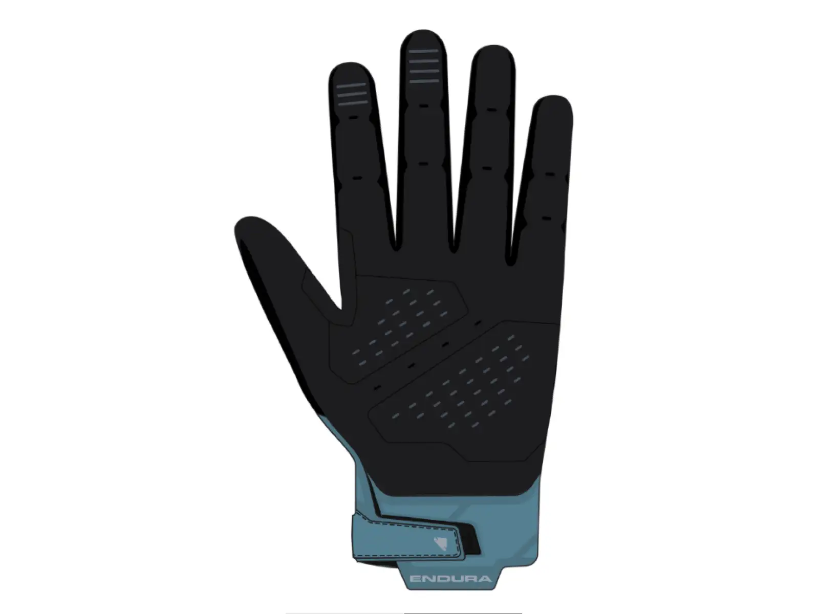 Endura Singletrack windproof gloves blue