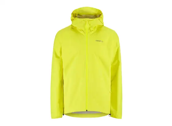Craft Everyday Hydro men's cycling jacket yellow