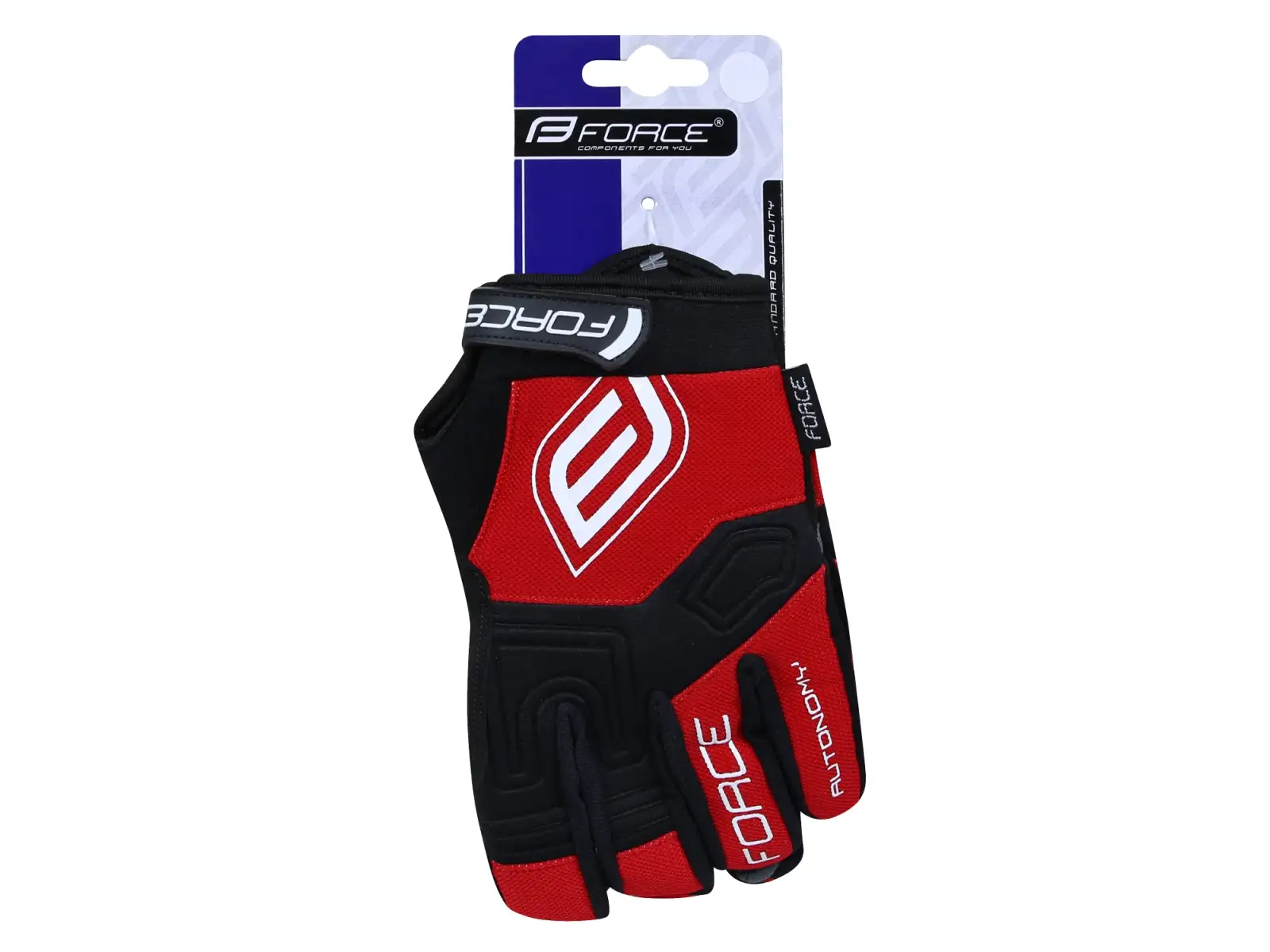 Force MTB Autonomy gloves summer red