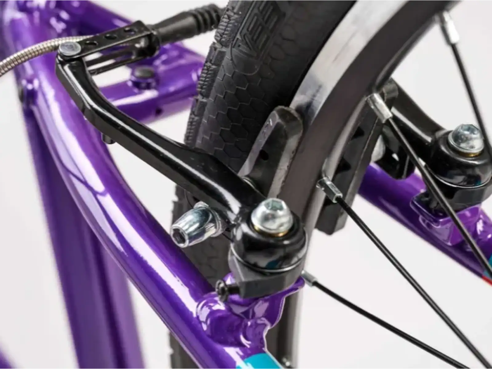 Academy Grade 5 Belt children's bike 24" purple
