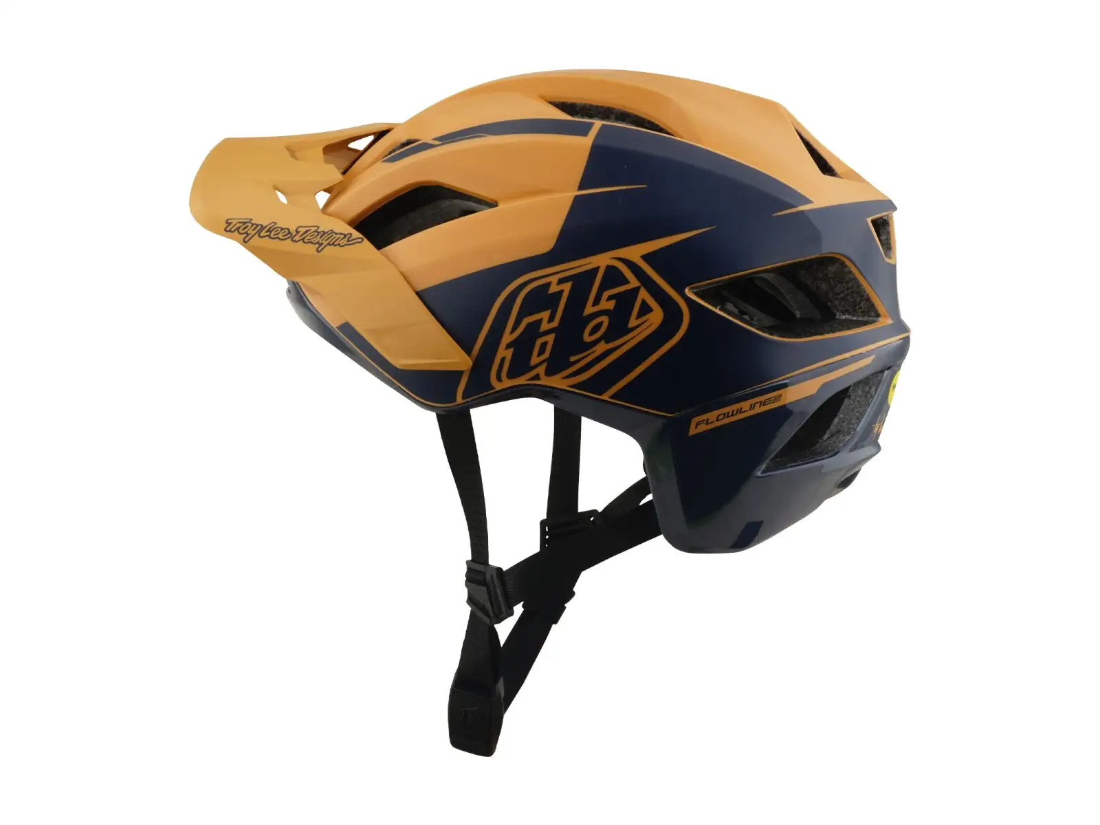Troy Lee Designs Flowline SE MIPS helmet Hydro Mustard / Black Iris