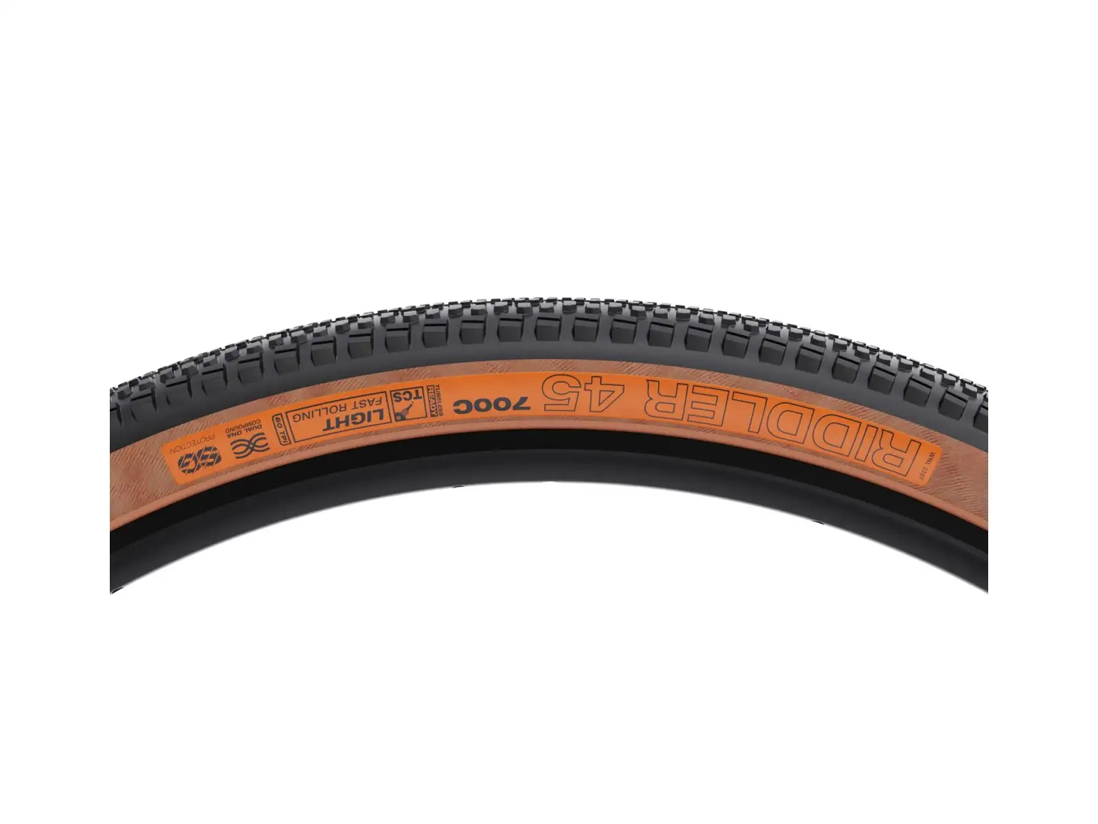 WTB Riddler TCS LFR 700x45 gravel tire kevlar black/brown