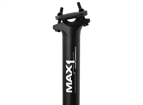 MAX1 Performance seatpost 31,6/400 mm black 0 mm offset