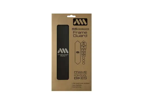 All Mountain Style frame protection decals basic Black/Silver
