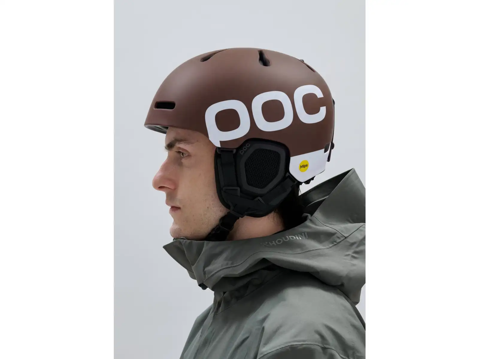 POC Fornix BC ski helmet Bronzite Brown Matt