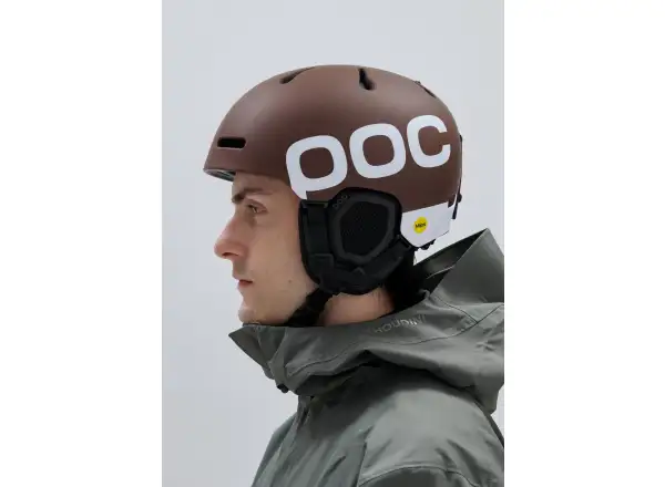 POC Fornix BC ski helmet Bronzite Brown Matt