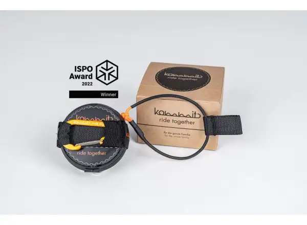 Kommit self-retracting tow rope black
