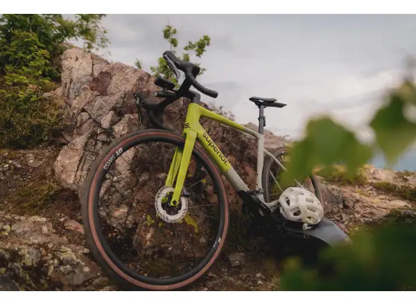 Superior XR 9.7 GR Gloss gravel bike Grey/Racing Yellow