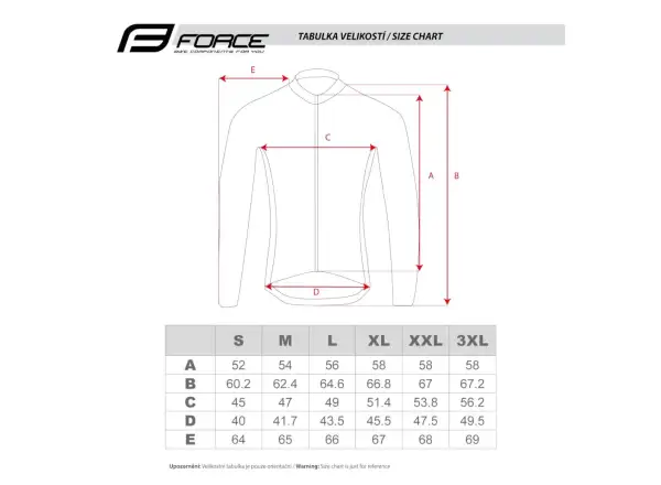 Force Pure men's jersey long sleeve red