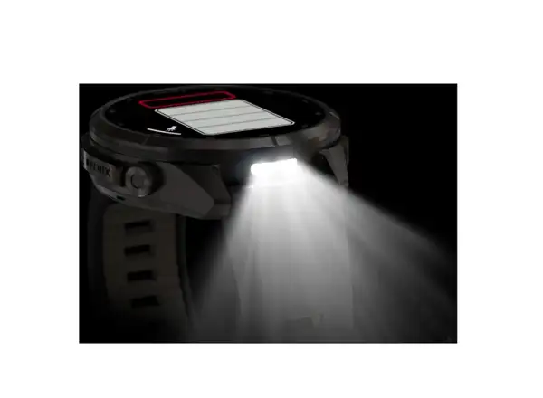 Garmin Fénix 9 Pro inReach 43 mm smartwatch Carbon Gray DLC Titanium Black/Pebble Gray