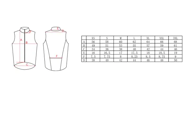 Force V53 vest fluo/black